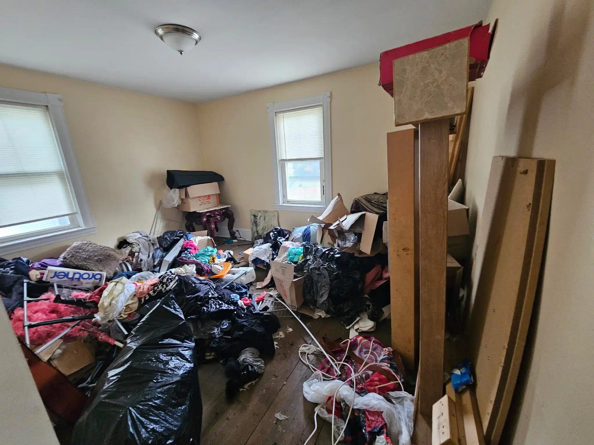 Apartment cleanout clearing an entire apartment with care in New Bedford MA